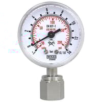 Wika Bourdon tube pressure gauge, Model 230.15